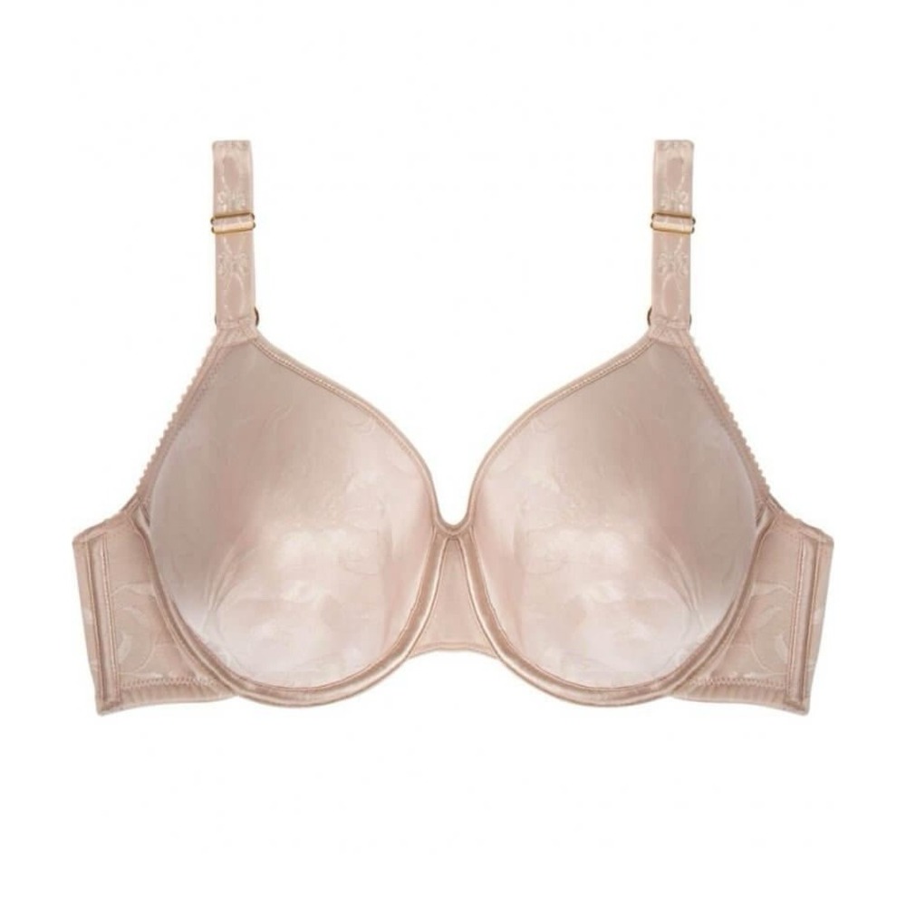 Women's Fayreform F72-9098 Profile Perfect Contour Spacer Underwire 34E In Latte